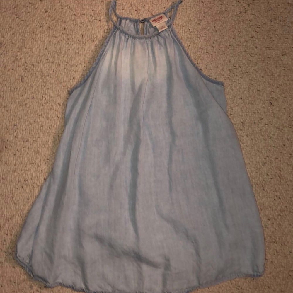 Denim high neck tank top from Mossimo supply